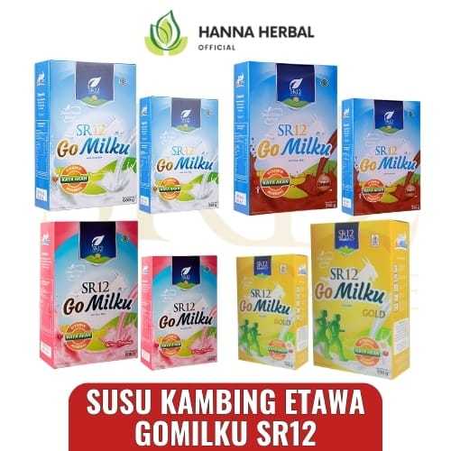 

Hanna herbal official Go Milku SR12 Halal Susu Kambing Etawa Premium Meningkatkan Kesehatan Inmun Aman Bumil Busui , herbal 200gr, 600gr