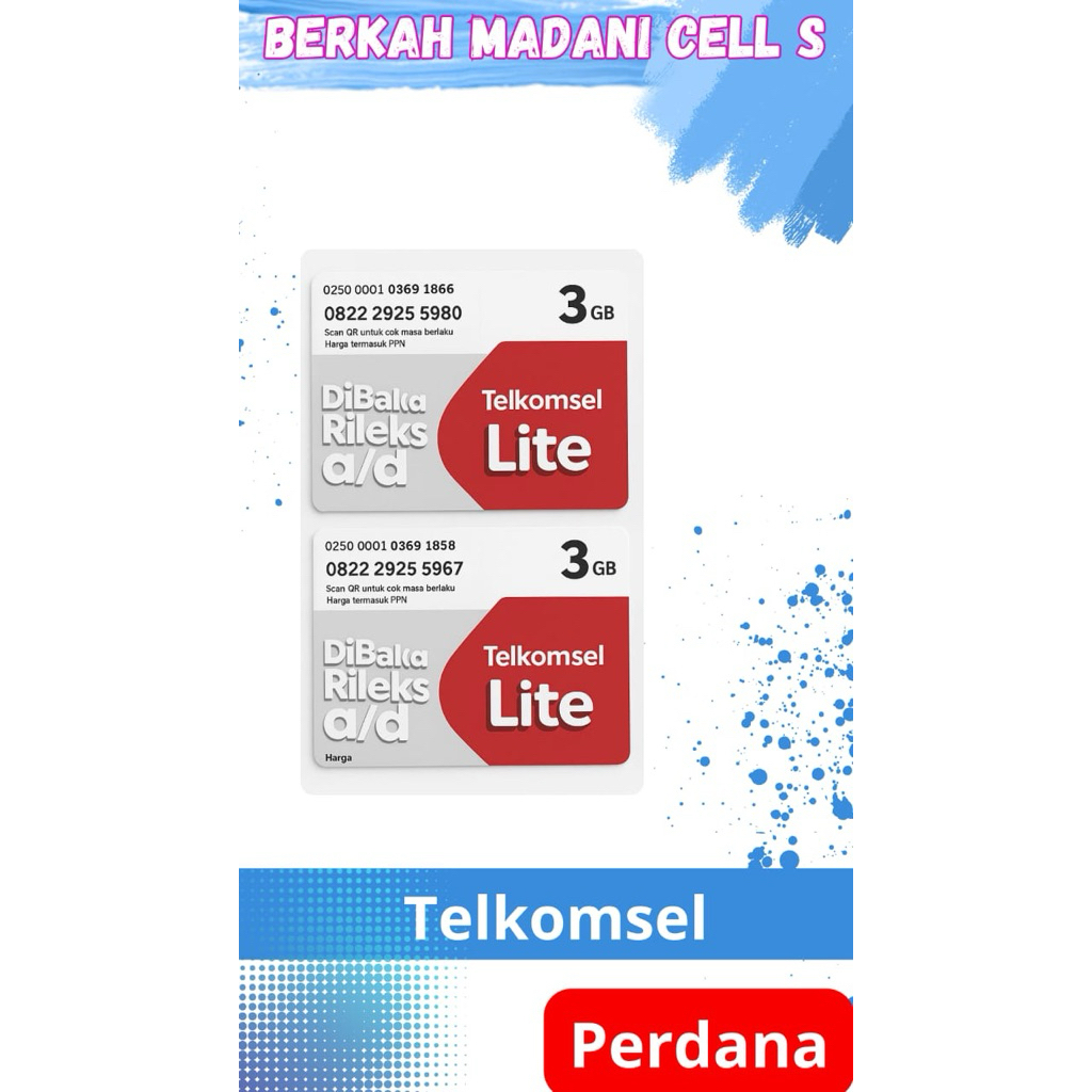 SP  GROSIR KARTU PERDANA TELKOMSEL 3 GB ( 30 HARI)