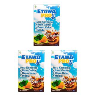

3 BOX Susu Kambing Etawa Pro Cokelat 200g asli 100% original BPOM