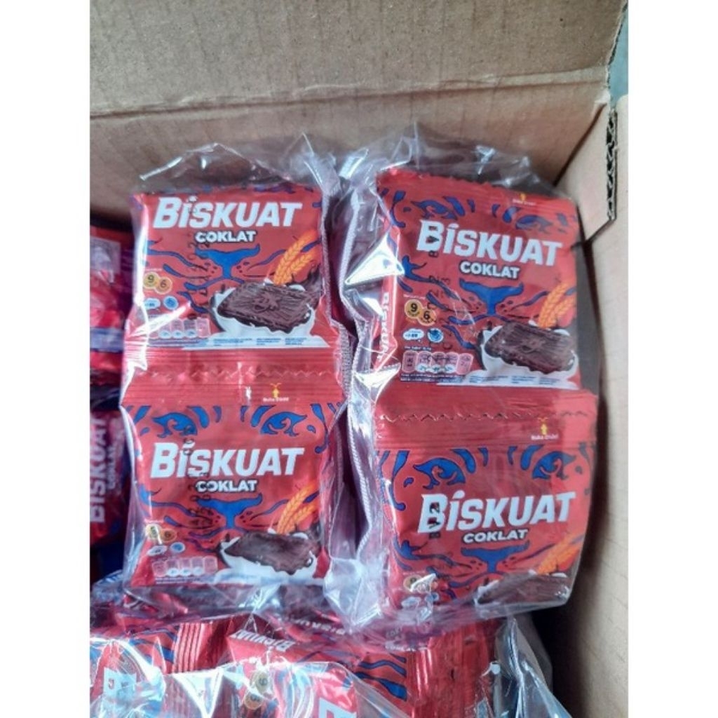 

BISKUIT BISKUAT COKLAT 1PACK ISI 20 PCS