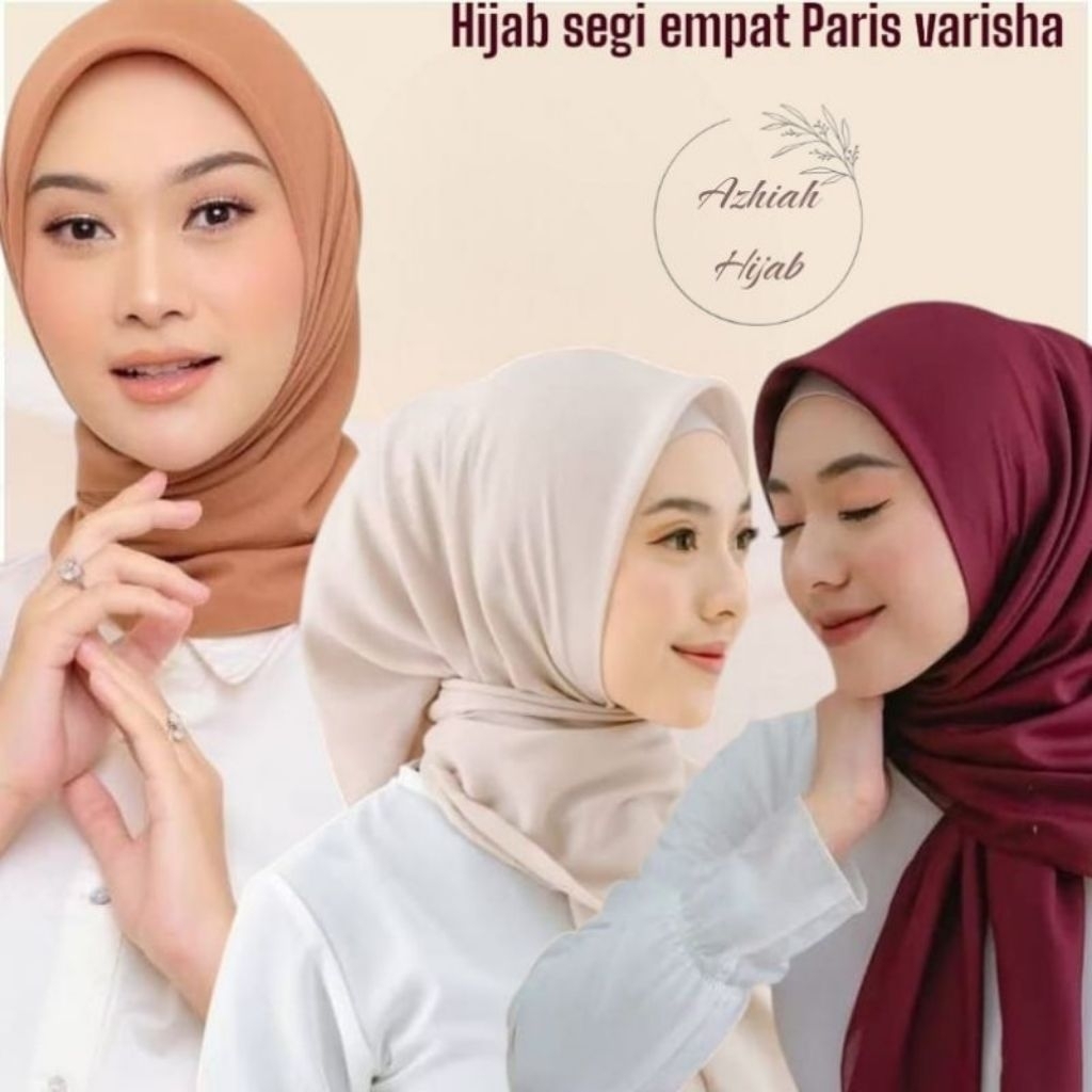 varisha jadul/Hijab segiempat Oringinal varisha hijab varisha
