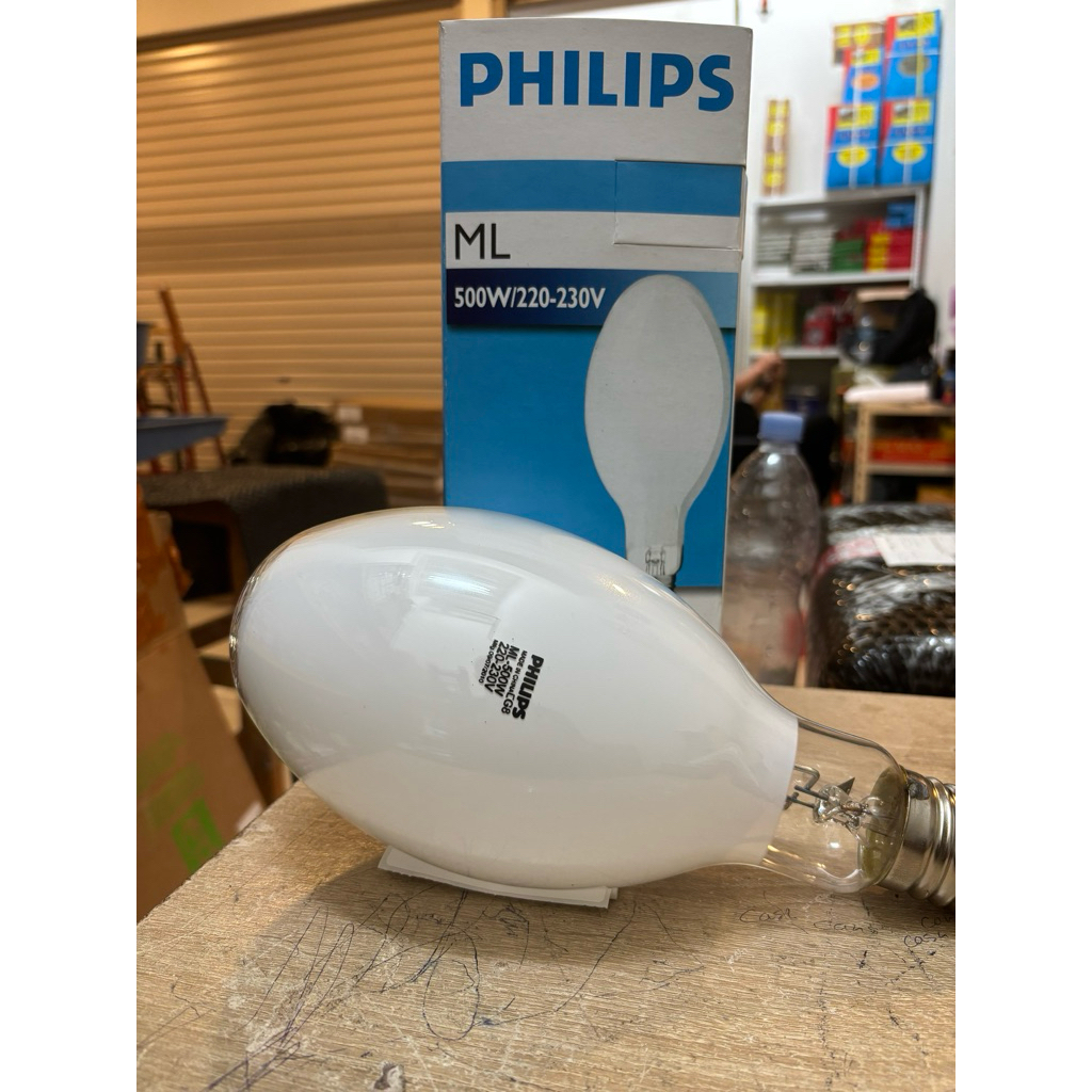 Lampu  Philips mercury ML 500w E40  Philips