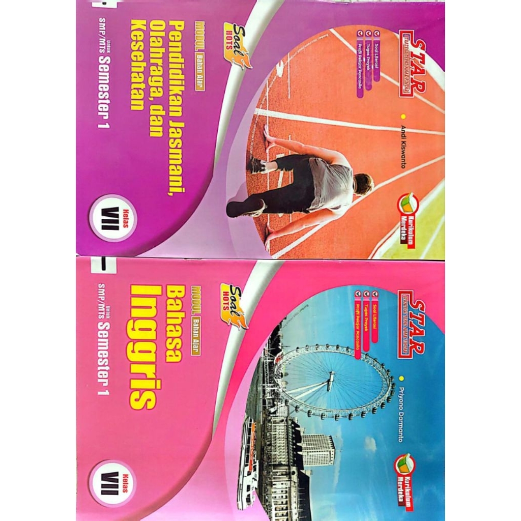 LKS SMP MTS KELAS 7 SEMESTER GANJIL KURIKULUM MERDEKA STAR DAN PERMATA