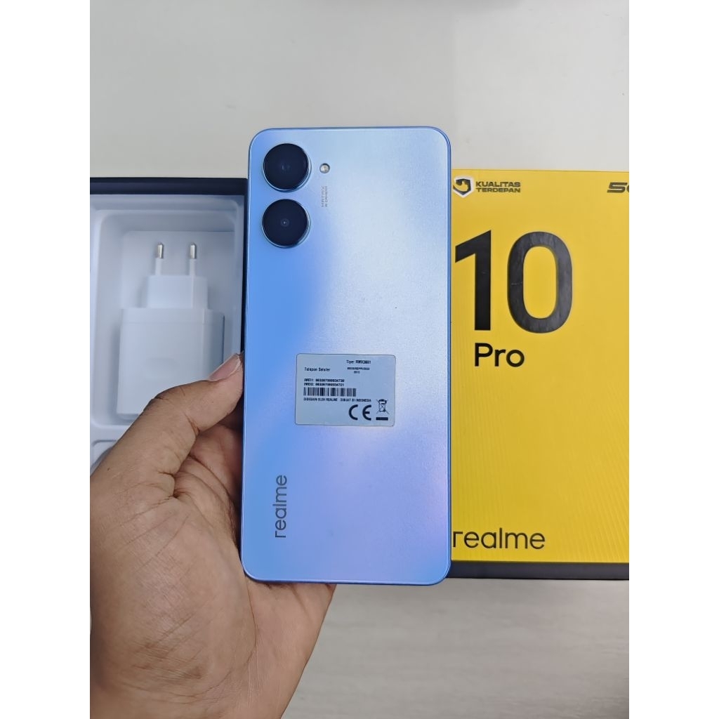 Realme 10 Pro 5G 8/128GB Fullset Second No Minus
