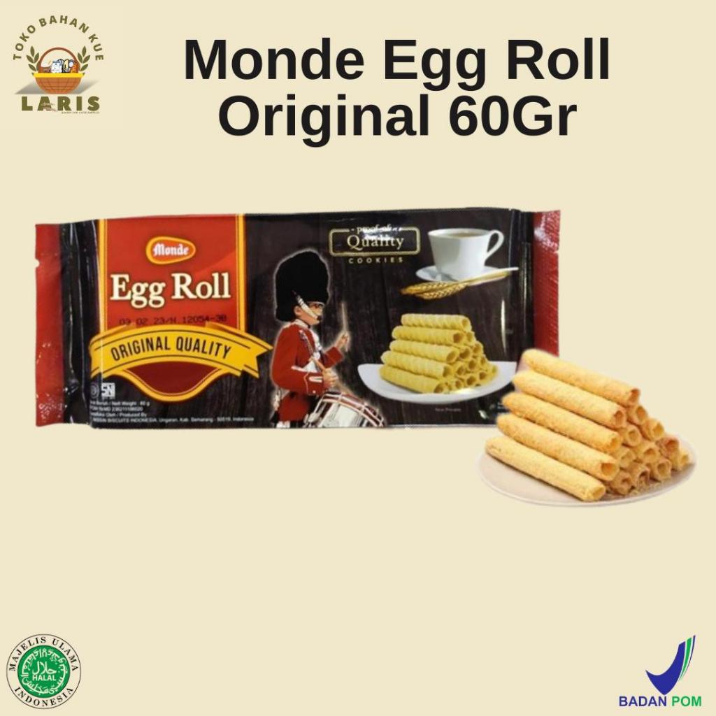 

MONDE EGG ROLL ORIGINAL KEMASAN 60 GRAM