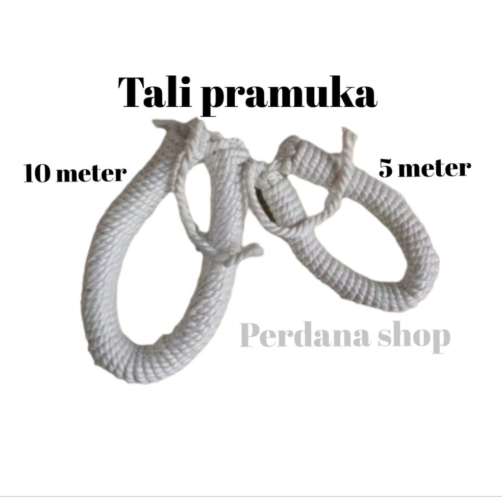 tali Pramuka 5 meter, 10 meter