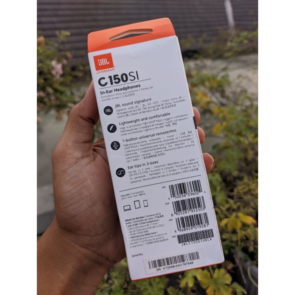 headset jbl C150SI original