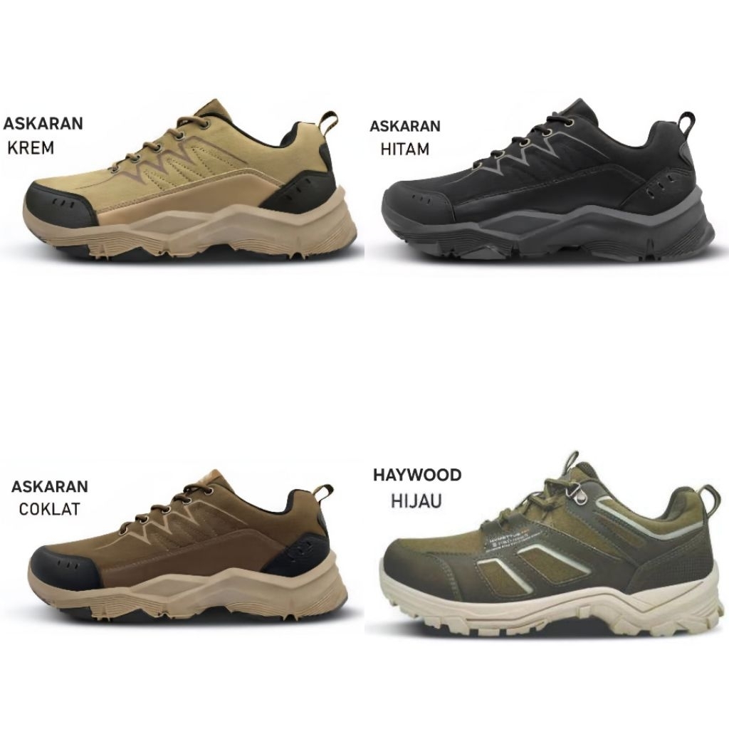 ARDILES ASKARAN RUWENZORI HAYWOOD 100% ORIGINAL - SEPATU GUNUNG HIKING TREKKING OUTDOOR