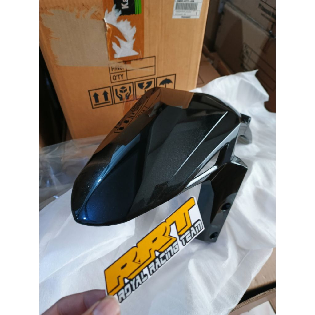 spakbor depan slebor depan kawaskai versys650 versys 650 hitam original
