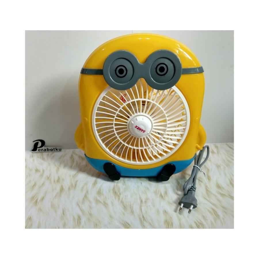 Kipas Angin Sanex Karakter Minions / Kipas Angin Meja / Kipas Angin Mini