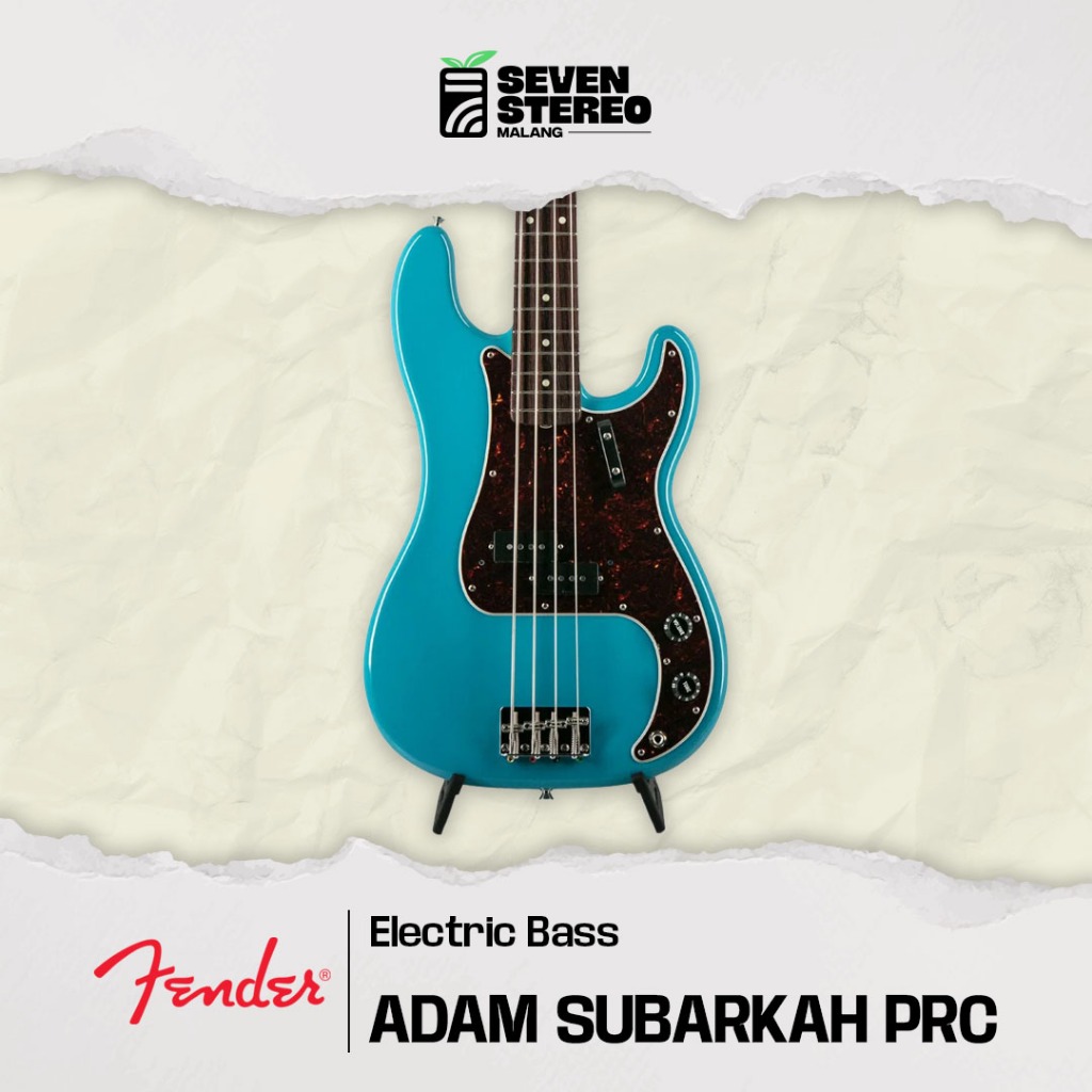 Fender Japan Precision Bass Adam Subarkah Sheila On 7 – Signature Series Taos Turquoise RW FB