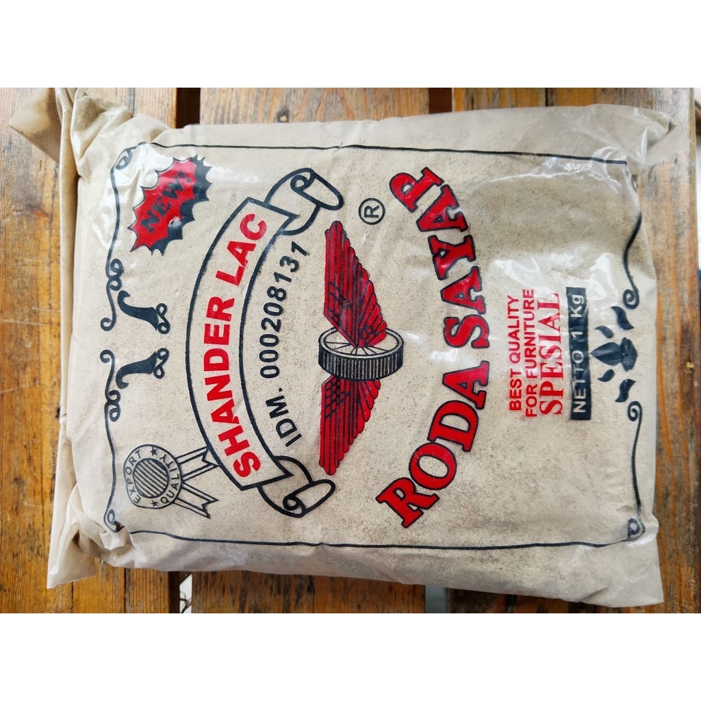 Sirlak Bubuk Bahan Peliture