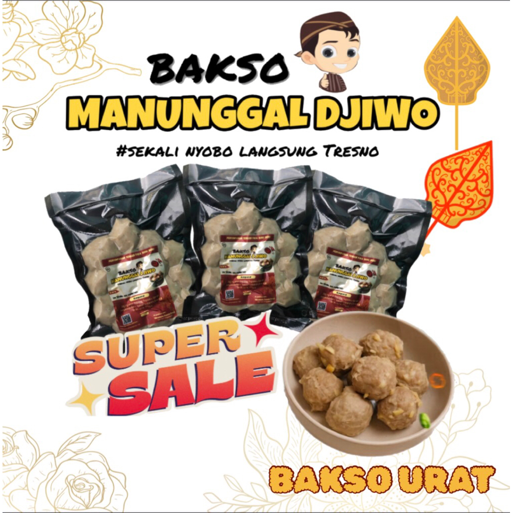 

Bakso urat sapi Manunggal Djiwo