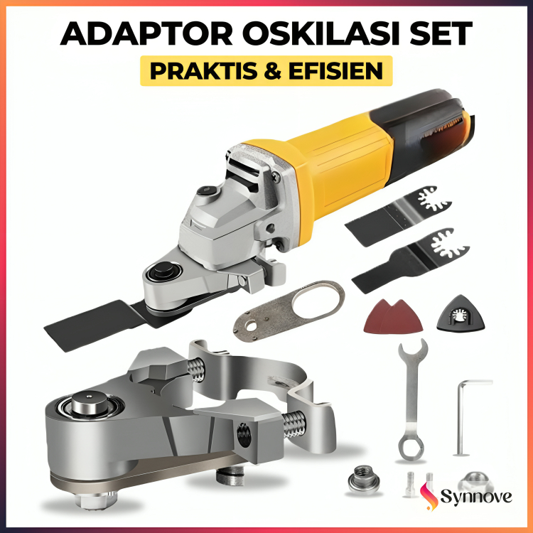 Adapter Gerinda Oskilasi Mata Oscillating Adaptor Gerinda Ke Gergaji Multifungsi Angle Grinder
