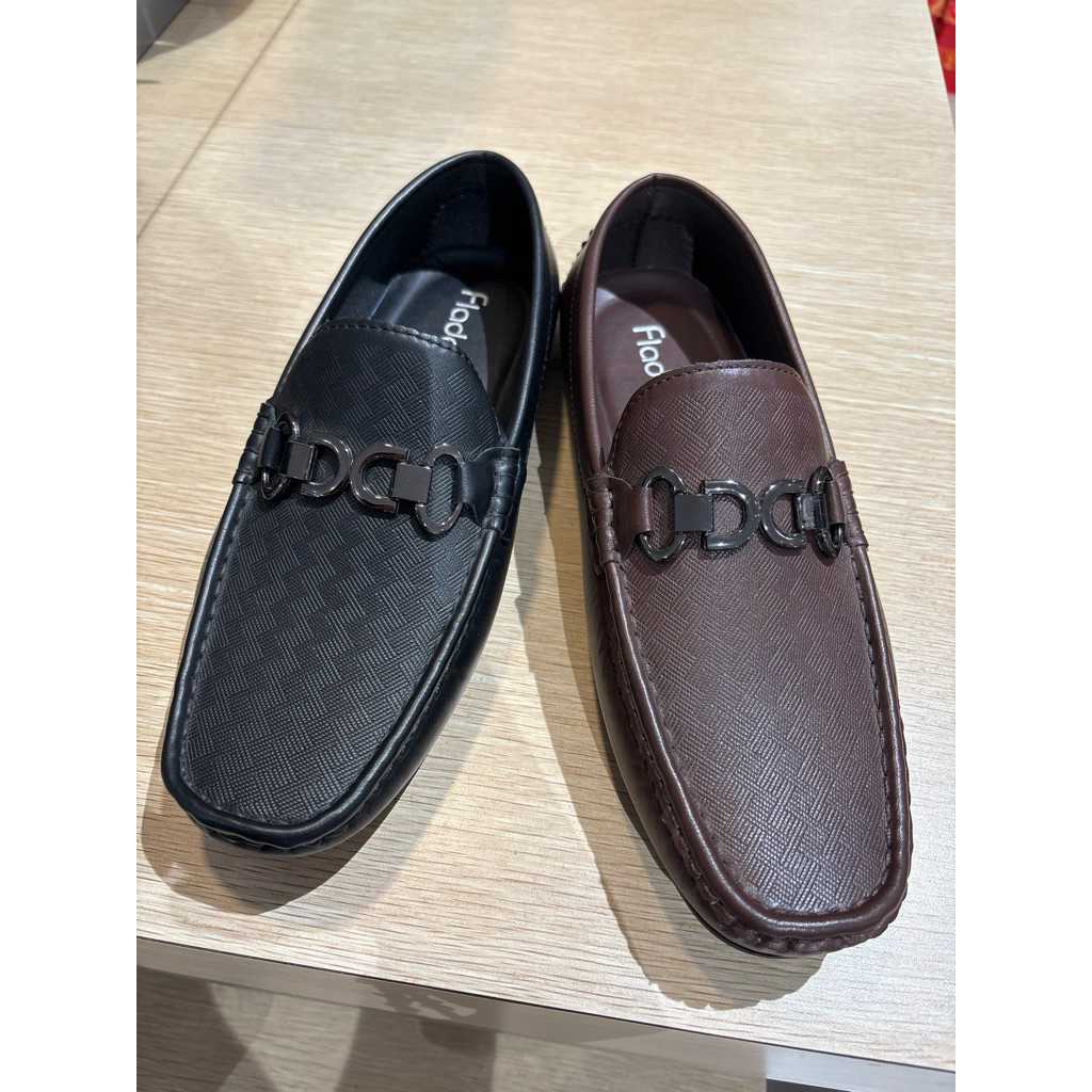 Fladeo Sepatu moccasin pria MSM 218-2AH