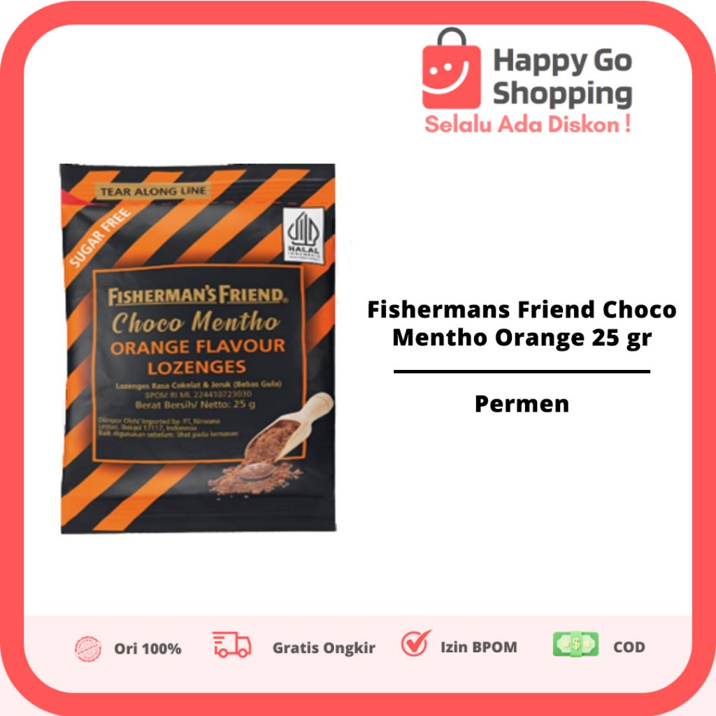 

Fishermans Friend Choco Mentho Orange 25 gr