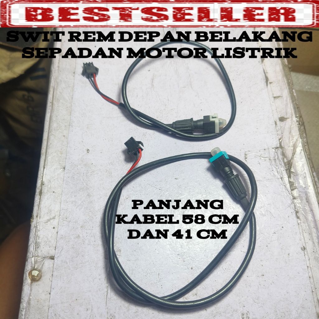 5fasahanam - switch rem depan belakang sepeda motor listrik selis uwinfly exotic goda saige m80 se