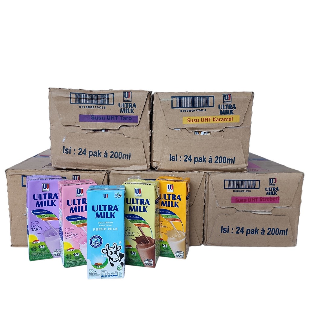 

Susu UHT Ultra Milk KARTON - Netto 200 ml x 24 pcs