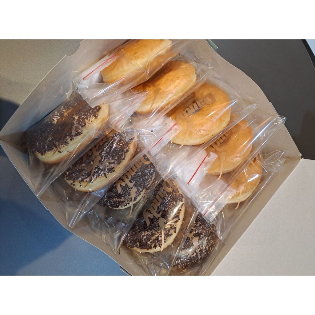 

donat meses dan donat gula premium halal