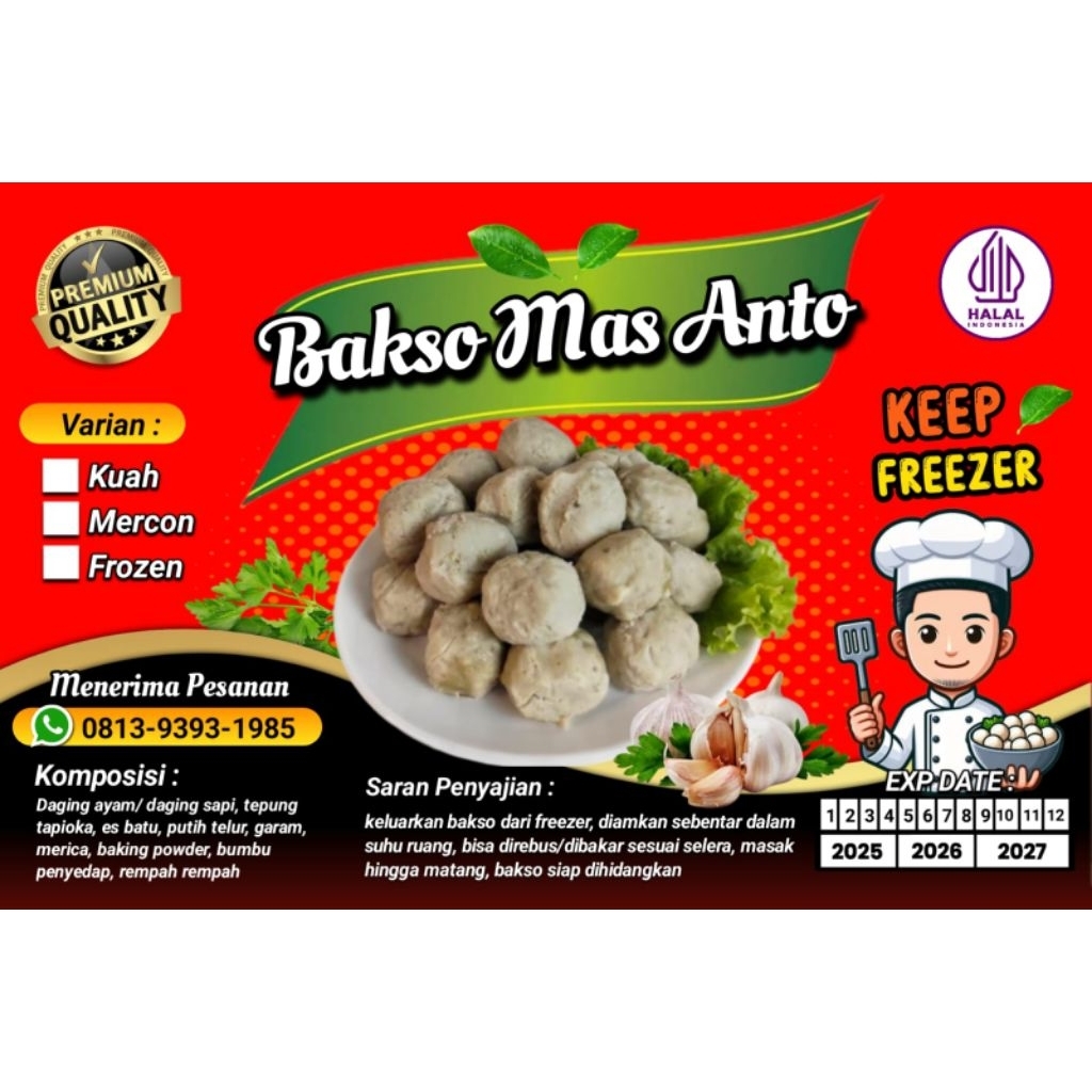 

Bakso mas anto