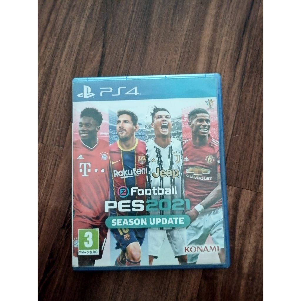 BD pes 2021 ps 4 + option file