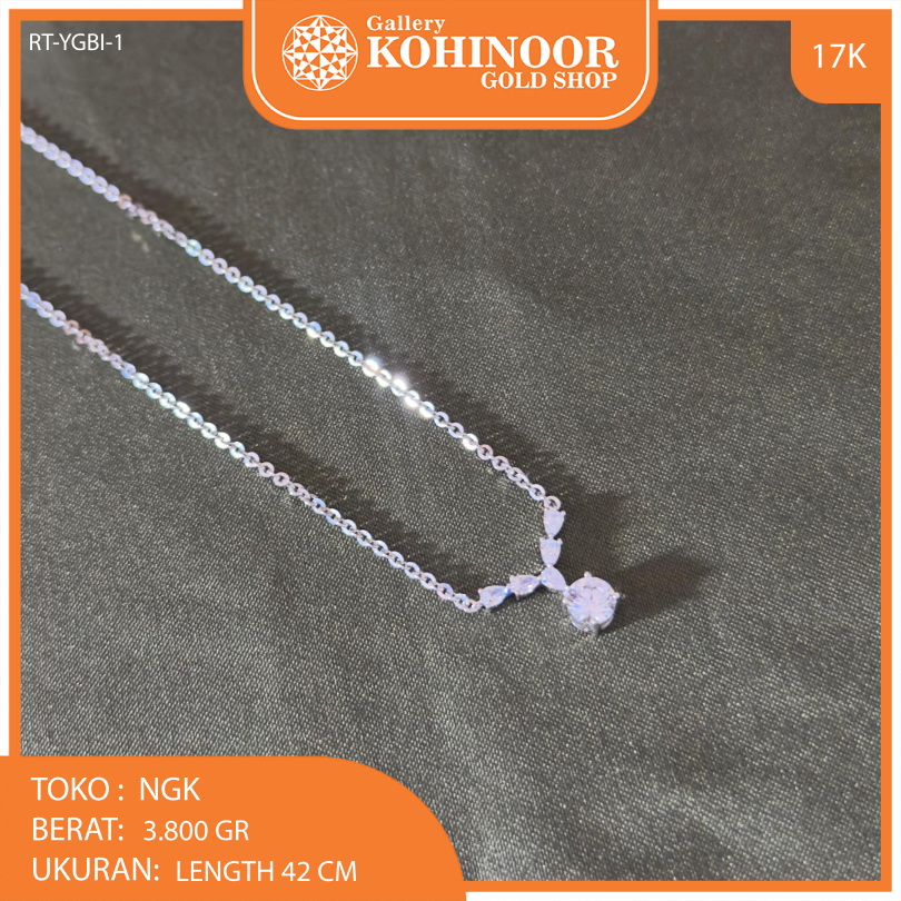 Kalung Rantai solitaire New Gallery Kohinoor 19/08/25