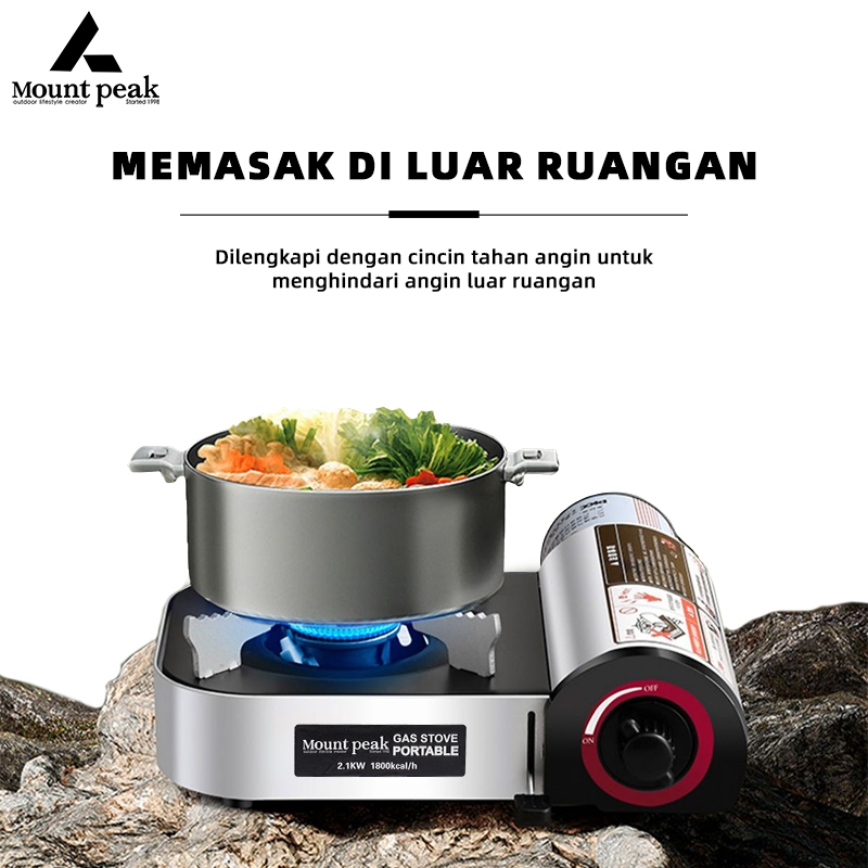 Mountpeak Kompor Gas Portable  Portable Gas Cooker  Tabletop Gas Stove Camping Stove Outdoor Cooking