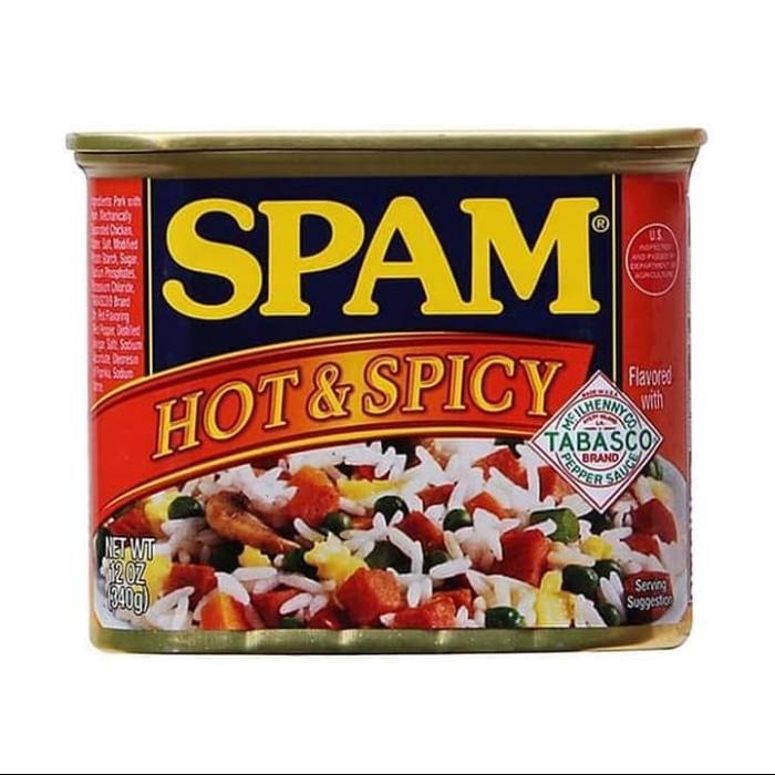 

Hormel Spam Hot & Spicy / Daging Kaleng 340 Gr