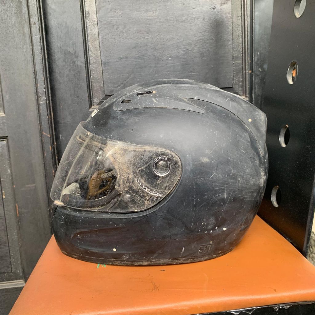 helm Kawasaki ninja fullface second