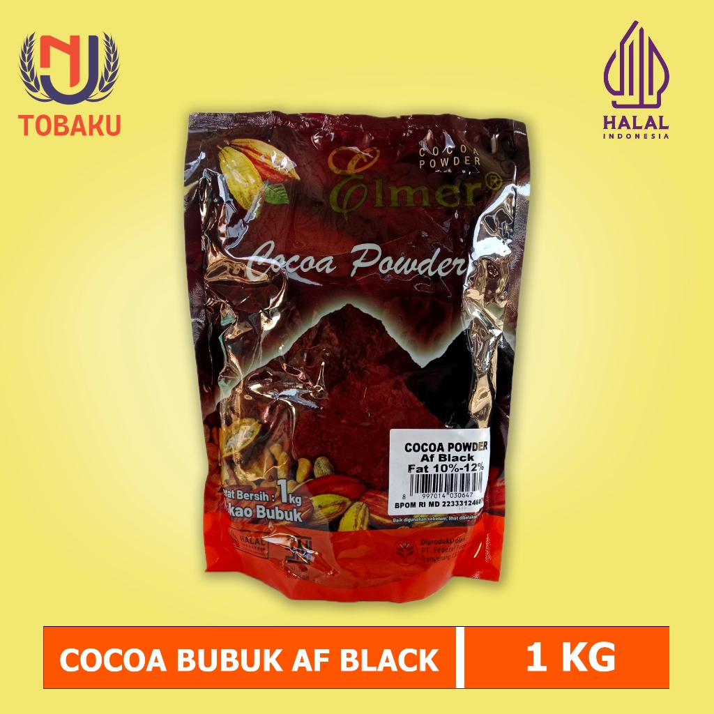 

ELMER COKLAT BUBUK AFRICAN / COCOA POWDER KEMASAN 1 KG EXP 1 JAN 2027