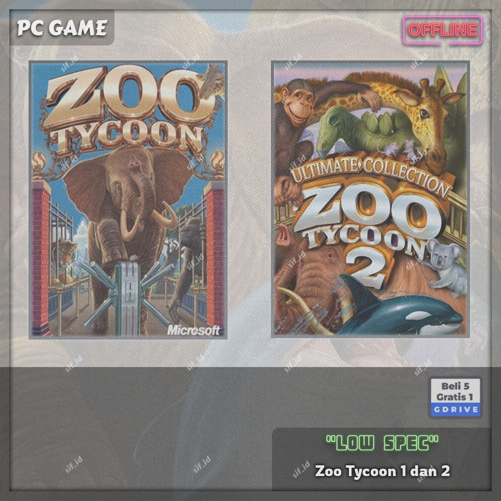 Zoo Tycoon - Zoo Tycoon 2 - Game PC