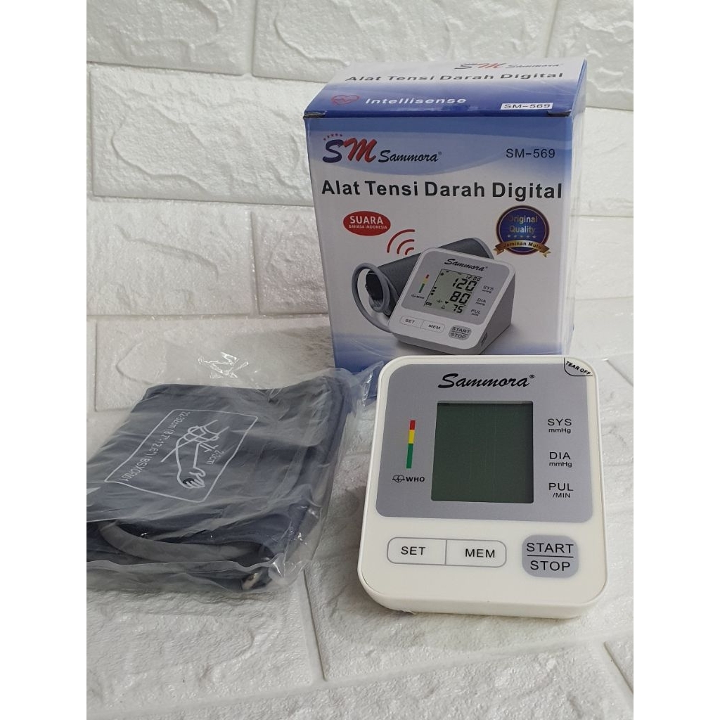 Alat Tensi Darah Digital Suara Merek SAMMORA