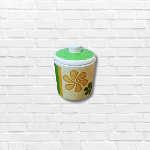 Mug Keramik Paisley dengan Tutup – 600 ml