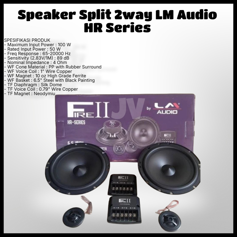 Speaker Split 2way LM Audio HR Series