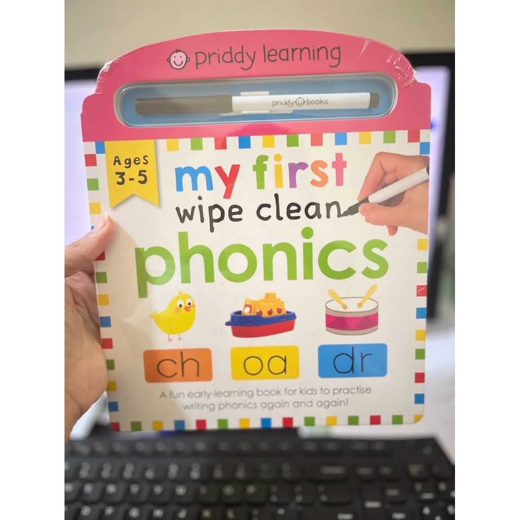 MY FIRST WIPE AND CLEAN PHONICS (PRIDDY LEARNING)