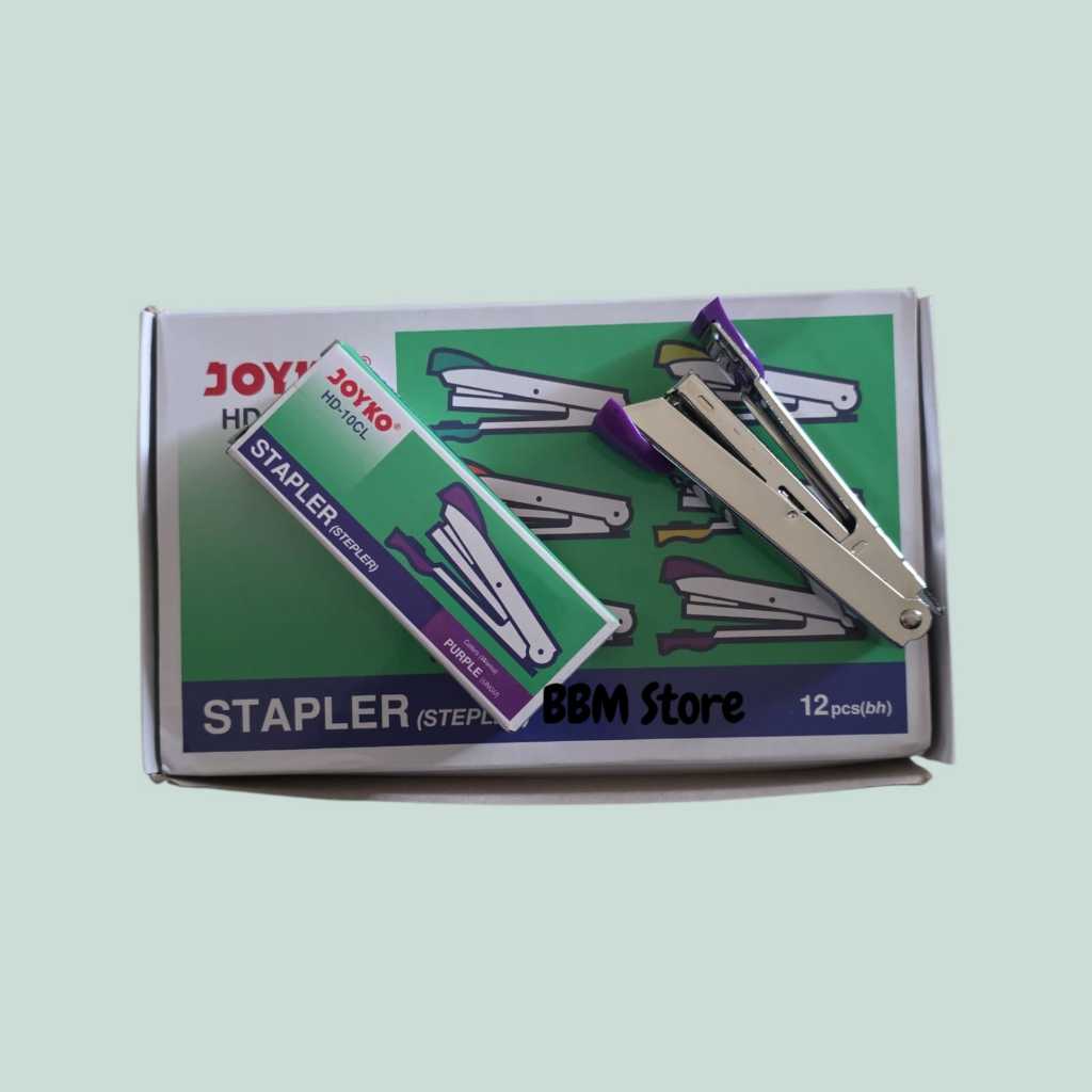 

PROMO STAPLES + ISI STAPLES STEPLER DAN ISI STEPLER PAKET HEMAT STAPLER JOYKO HD 10CL + ISI STAPLES / Staples