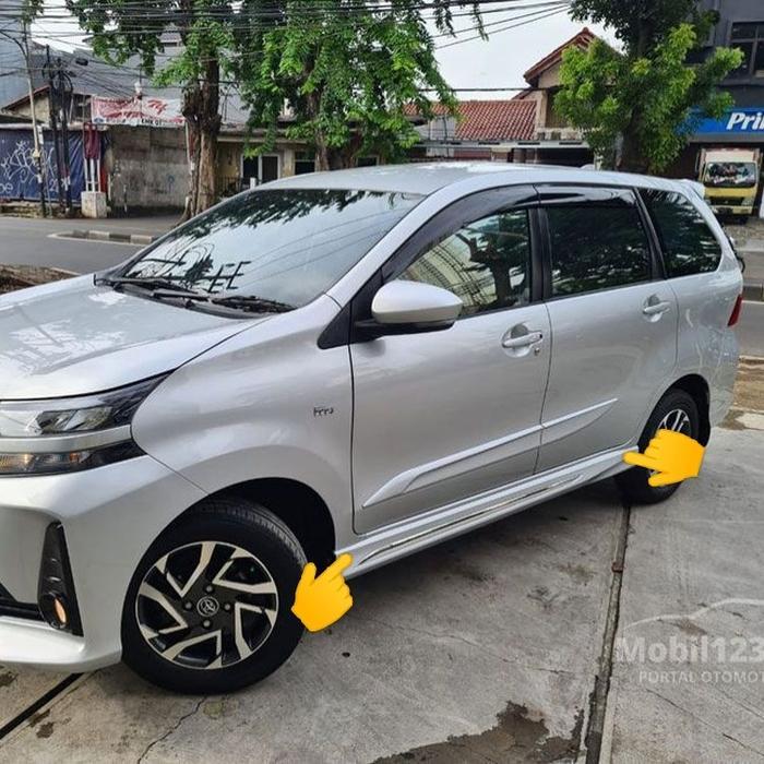 Side skirt Bodykit samping cover tripslang avanza veloz 2019-2021 ori
