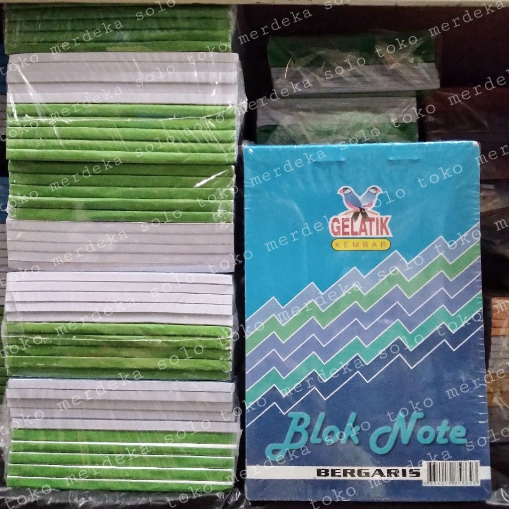 

Buku Blocknote Gelatik Kecil Garis