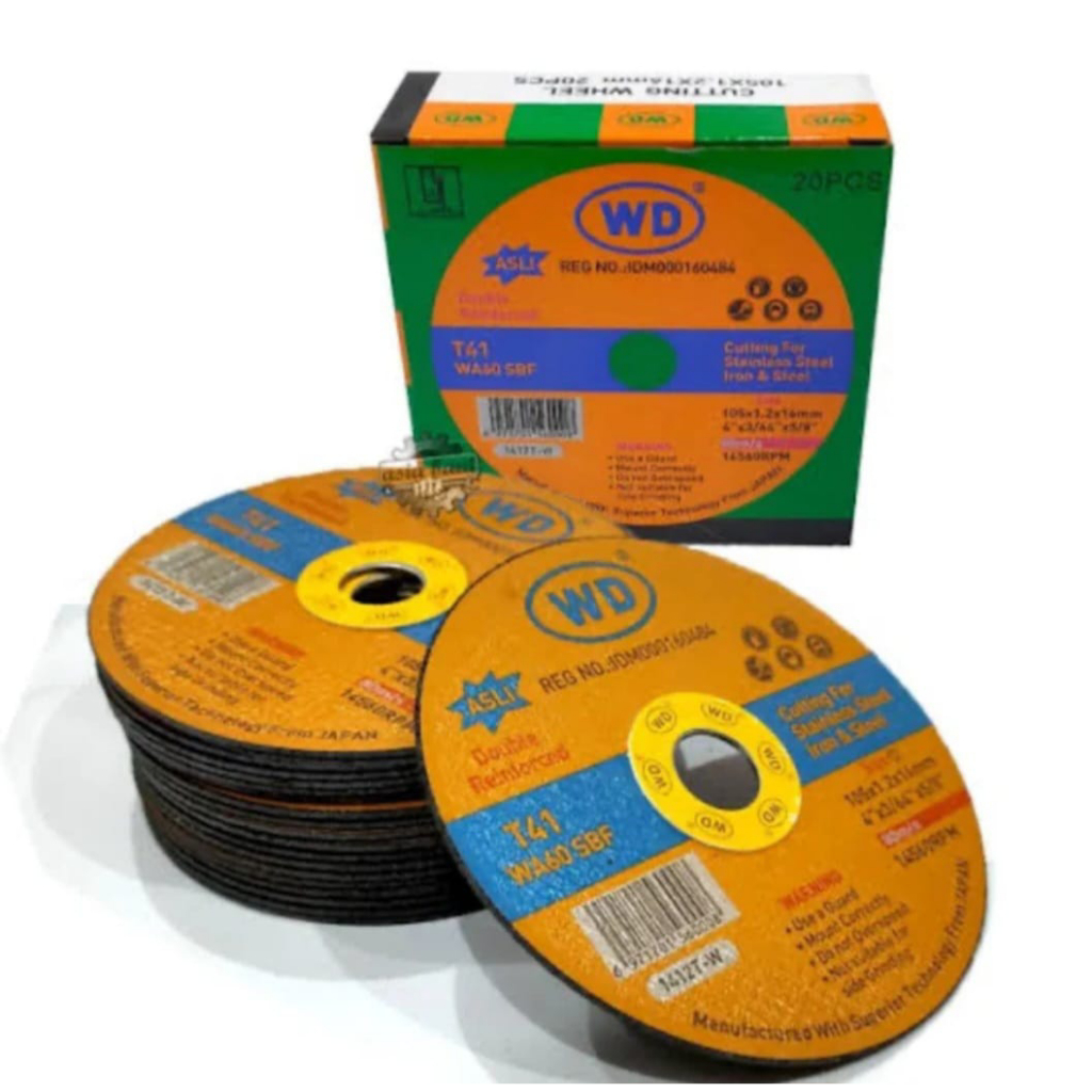 Batu Potong Gerinda Merk WD / Batu Potong WD