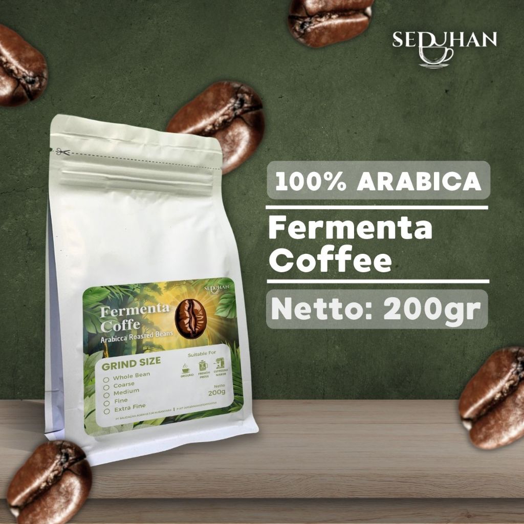 

SEDUHAN - Biji Kopi Arabica Fermenta (Roasted Beans)