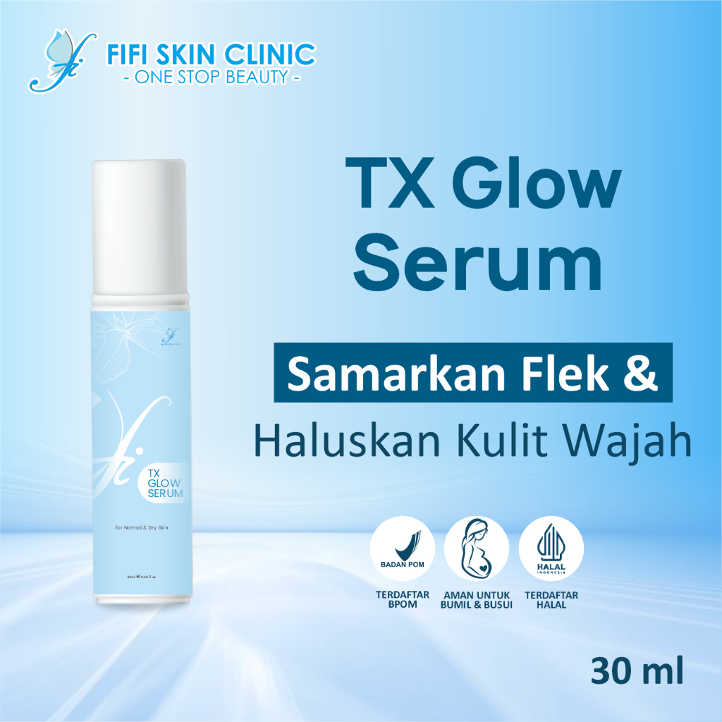 FI TX GLOW SERUM dr Fifi Festiany FIFI SKIN CLINIC / Serum Glow Urat Merah Sensitif