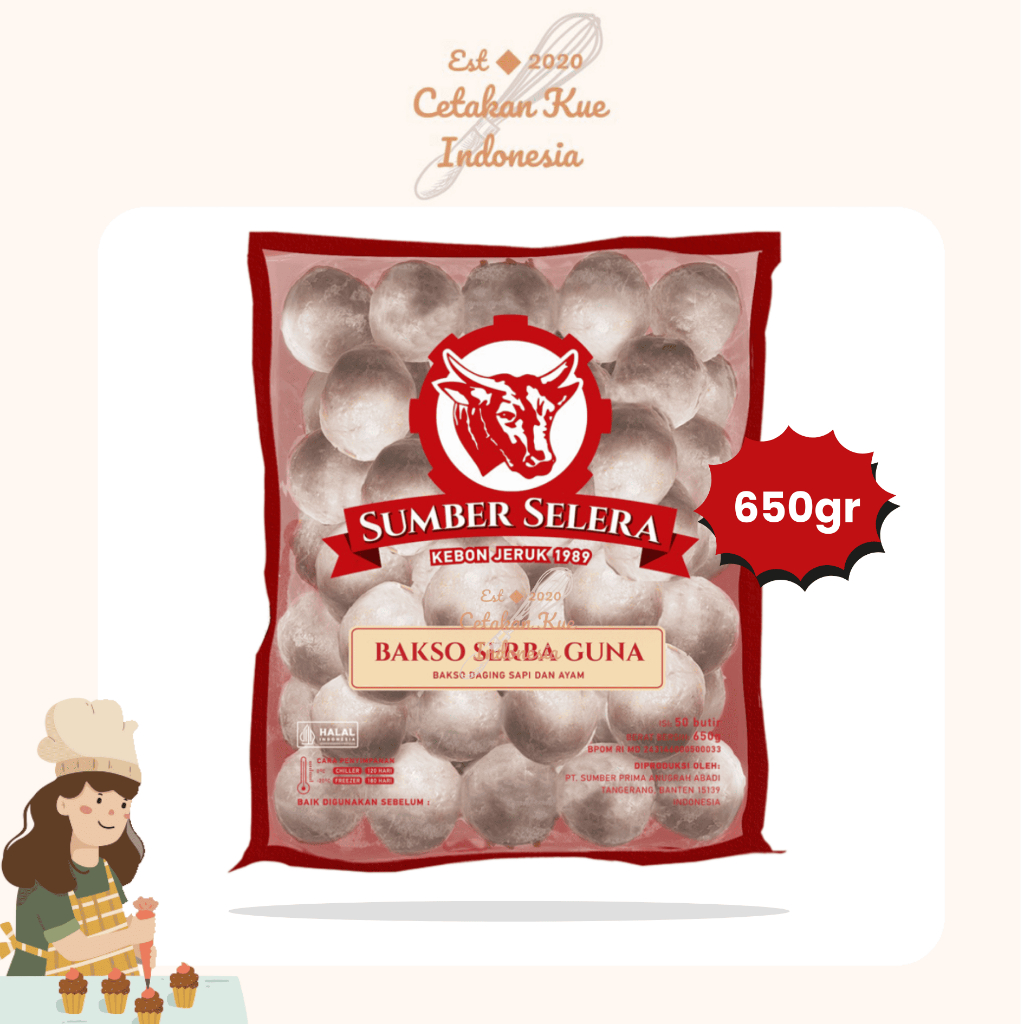 

{CKI} SUMBER SELERA BAKSO SERBAGUNA ISI 50BJ Kebon Jeruk 1987 | Frozen Food Bakso Sumber Selera Serbaguna isi 50bj