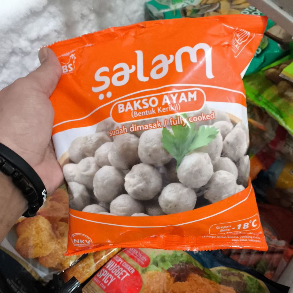 

Salam BAKSO Kerikil (100pcs) 500gr
