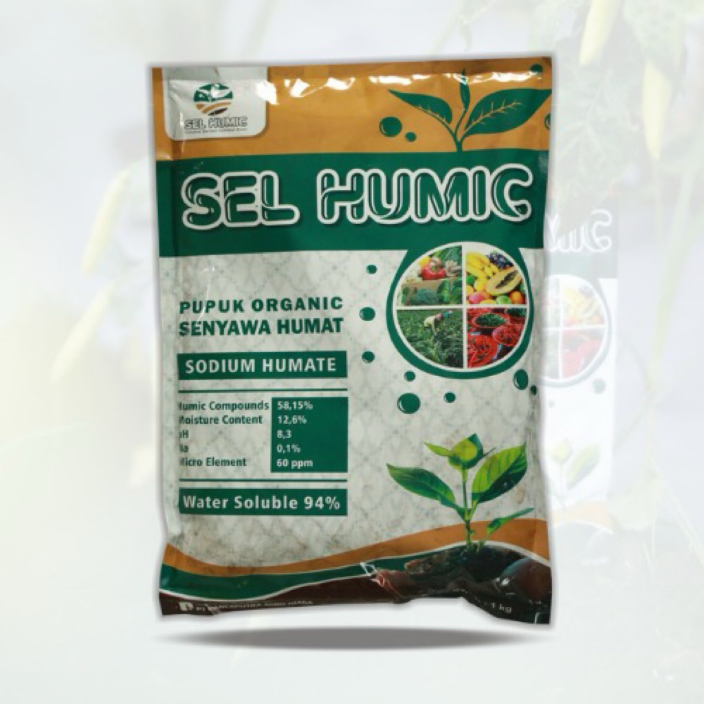 Asam Humat / Sodium Humat / Humic Acid / SEL HUMIC / Pupuk Organik / Pupuk Cabe