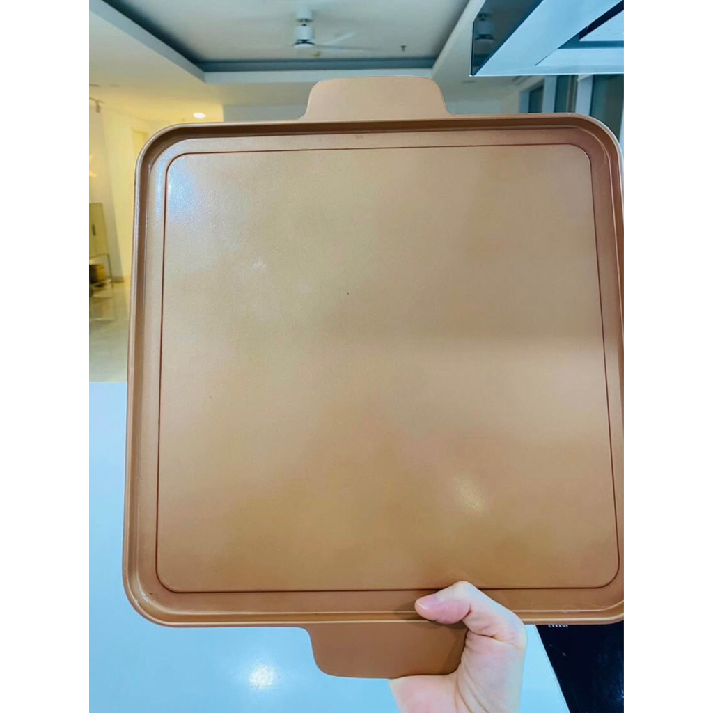 Debellin Copper Grill Flat Anti Lengket atau Pemanggang BBQ