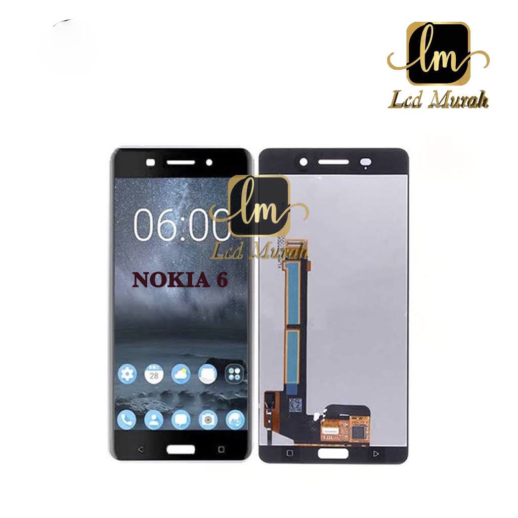 LCD MURAH For Nokia 6 FULLSET +TOUCHSCREEN