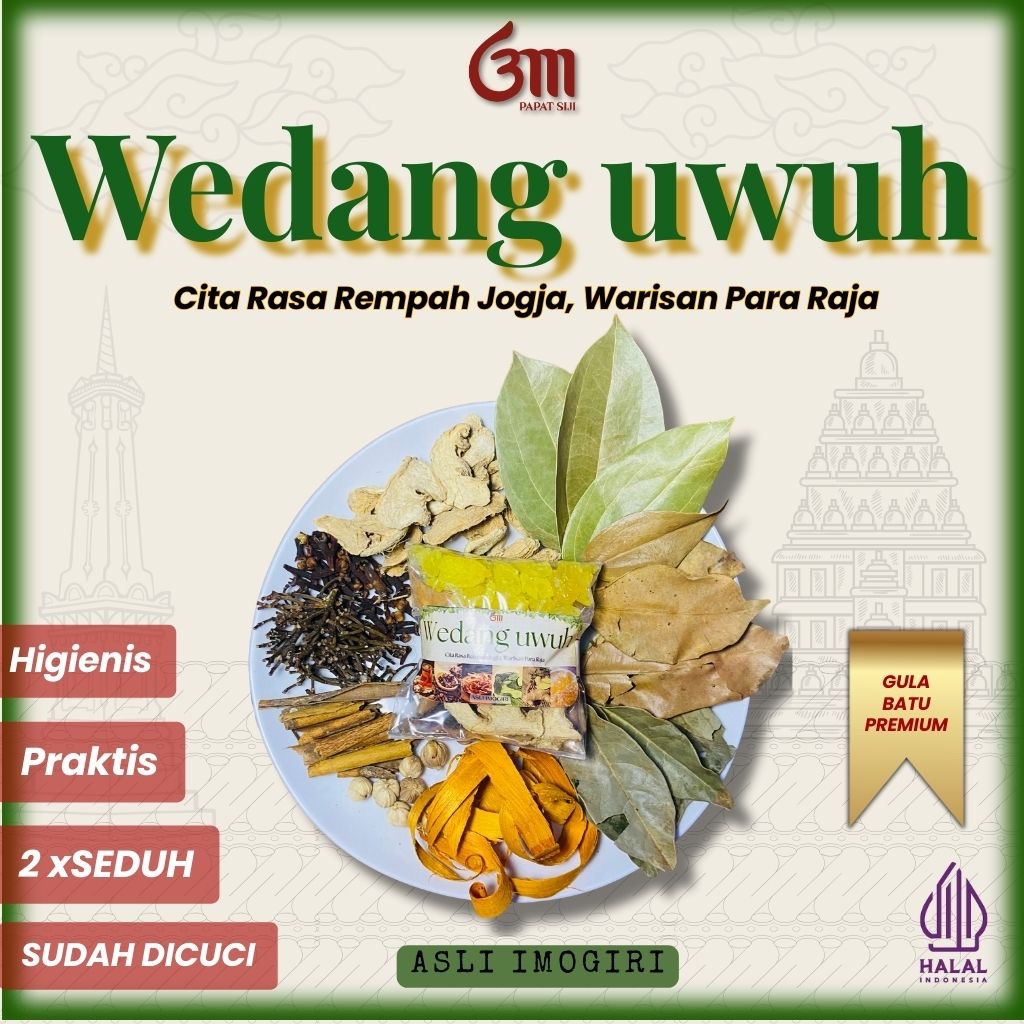 

Wedang Uwuh Herbal Tradisional| Papat Siji (Isi 10 pcs )