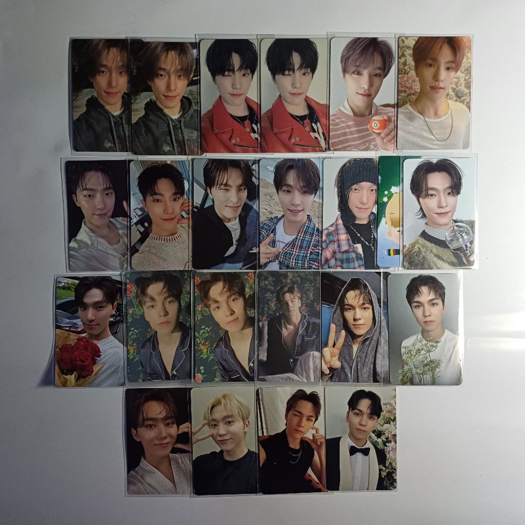 PHOTOCARD OFFICIAL SEVENTEEN DINO VERNON BONON SEUNGKWAN HOODIE ITS IN THE SOOP SG20 PIYAMA ATTACCA 