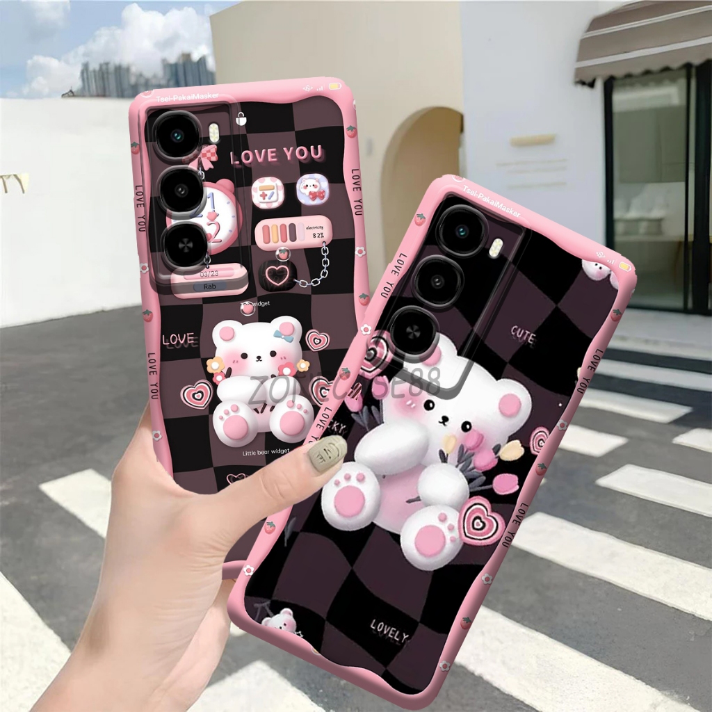 #ZC02 Casing ITEL CITY 100 2025 Terbaru Softcase Belakang Pelindung Protec  Camera Soft and Stylish 