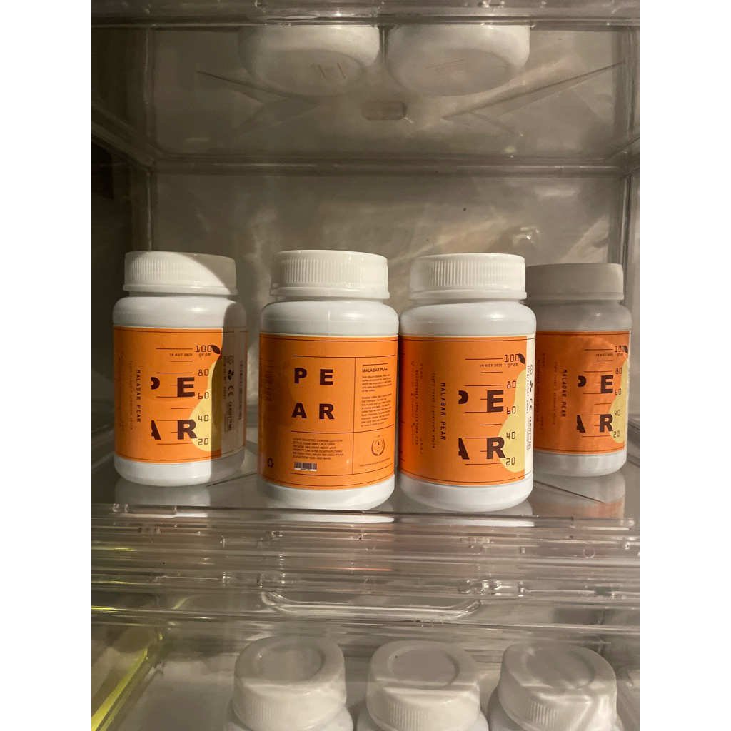 

Biji Kopi Arabika Malabar Pear Roasted Beans Specialty Coffee